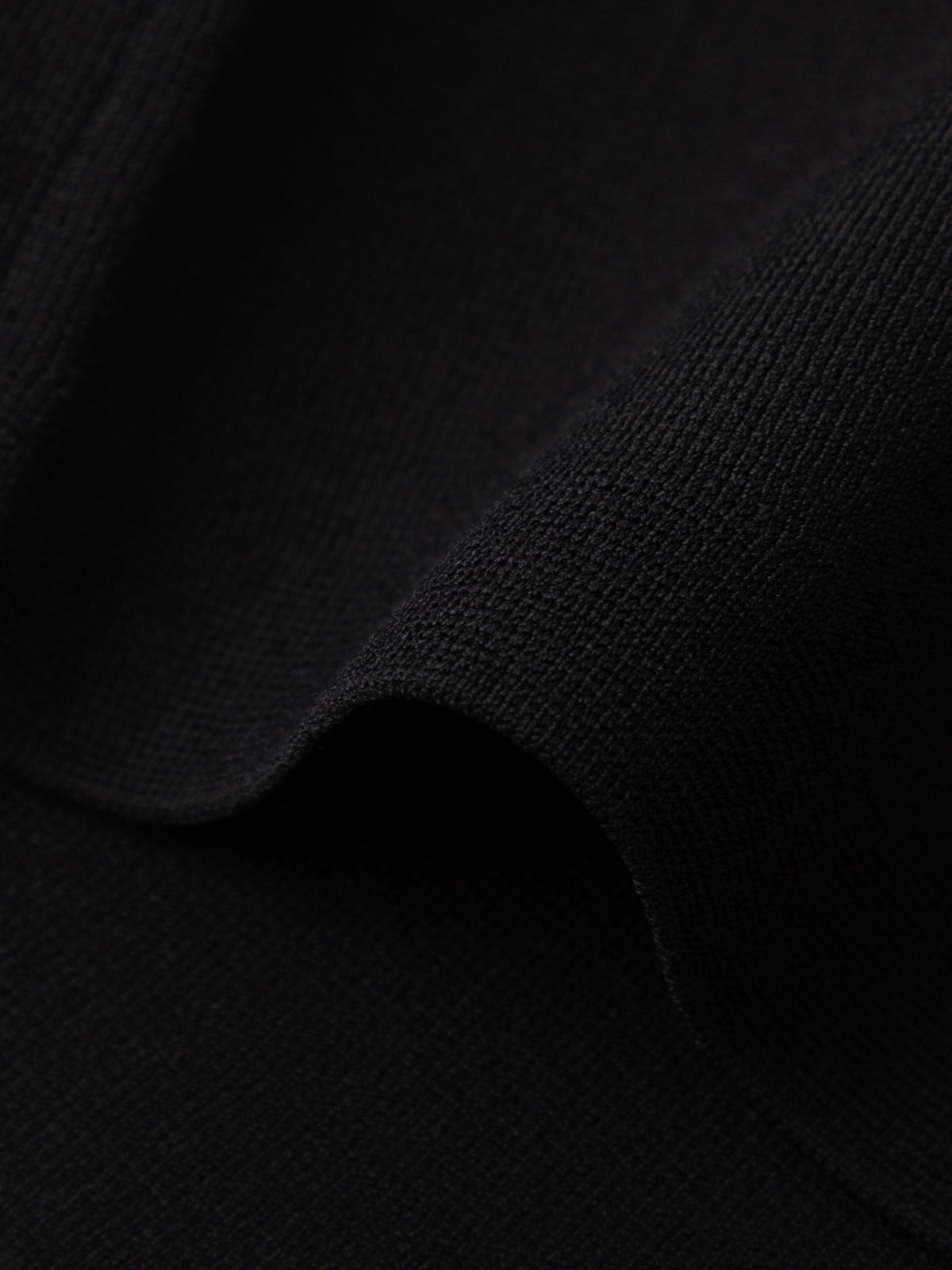 Black dress with white collar