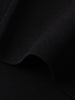 Black dress with white collar