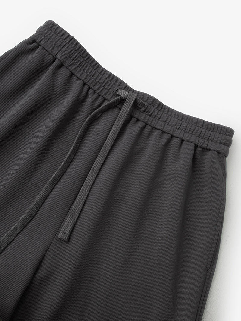 Dark gray wide leg summer pants