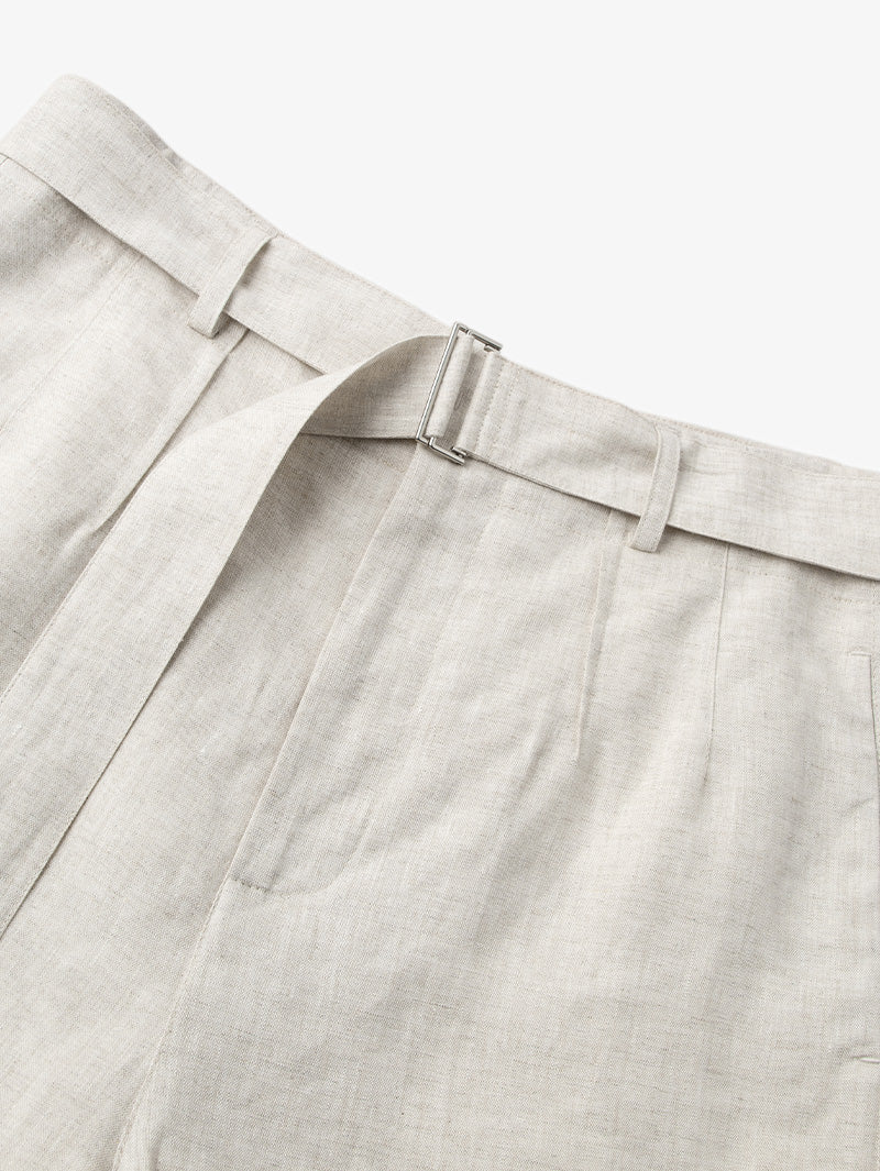 Linen shorts