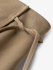 Women's Light Coffee Hight Waist A-Line Mid Length Skirt