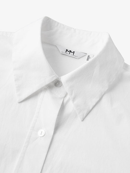 Charger l'image 1 dans la galerie. Chemise blanche à col pointu