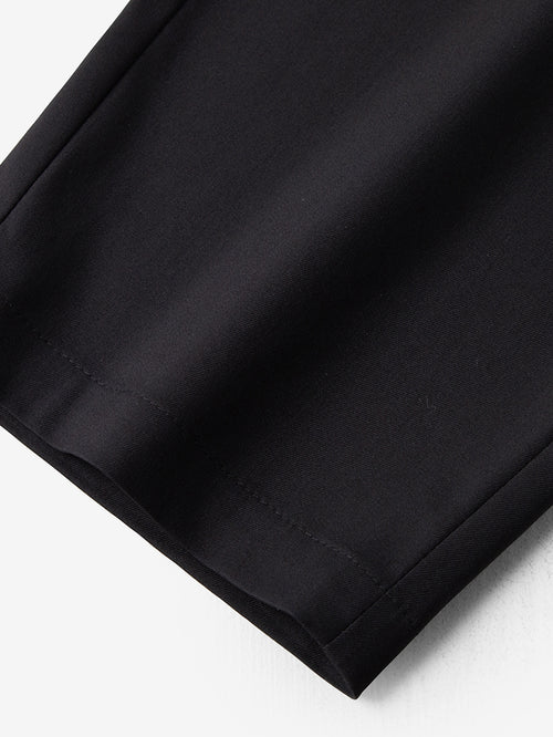 Load image 1 in gallery view. Black slim fit pants