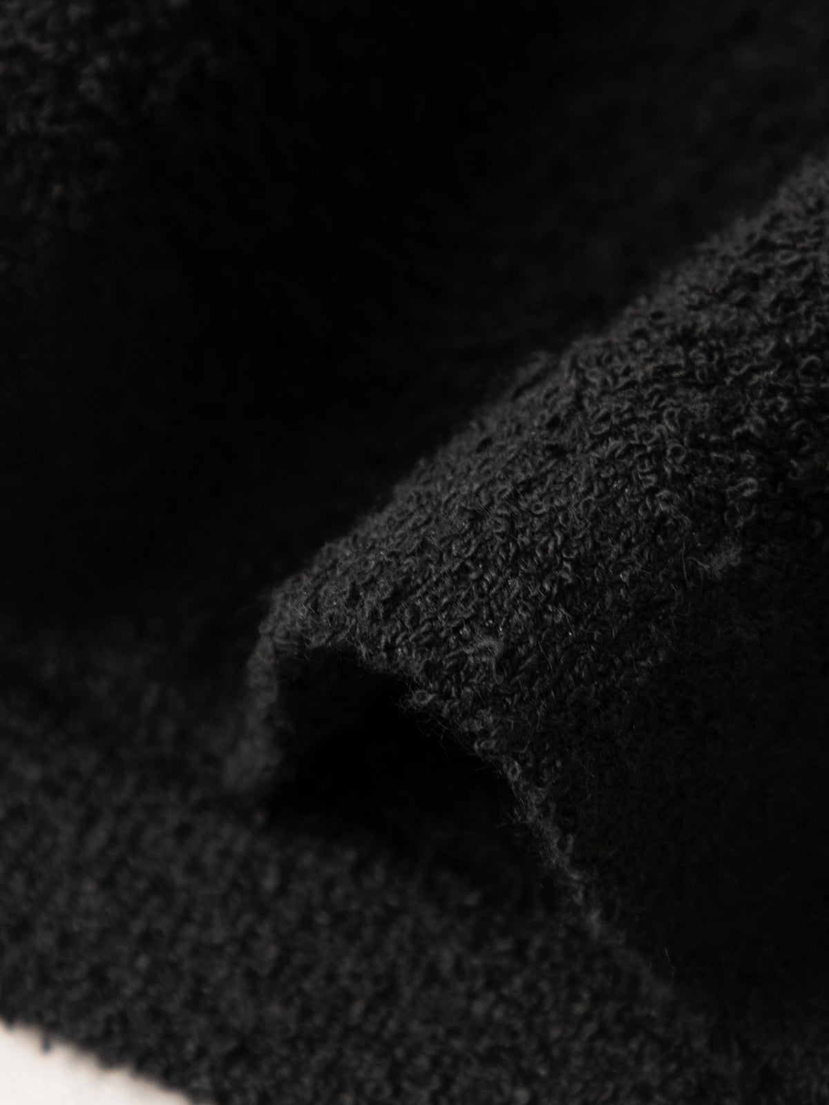 Black dress with contrast binding design
