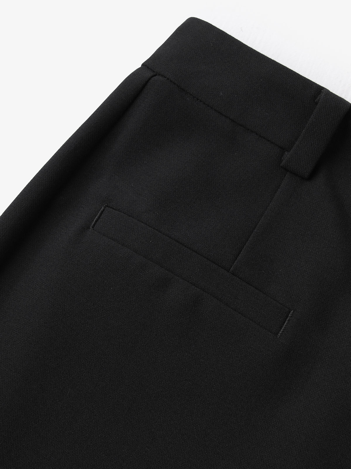 Black slim fit high waist pants