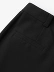 Pantalon noir slim fit taille haute