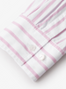 Women's Pink Stripe 100% Cotton Long Sleeve Shirt