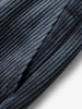 Dark gray thick wide leg pants