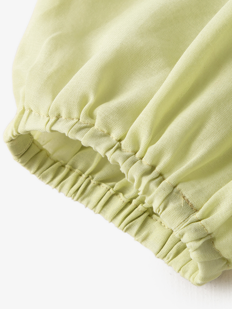 Women's Mustard Yellow Lantern Sleeves 100% Cotton Hoodie Jacket