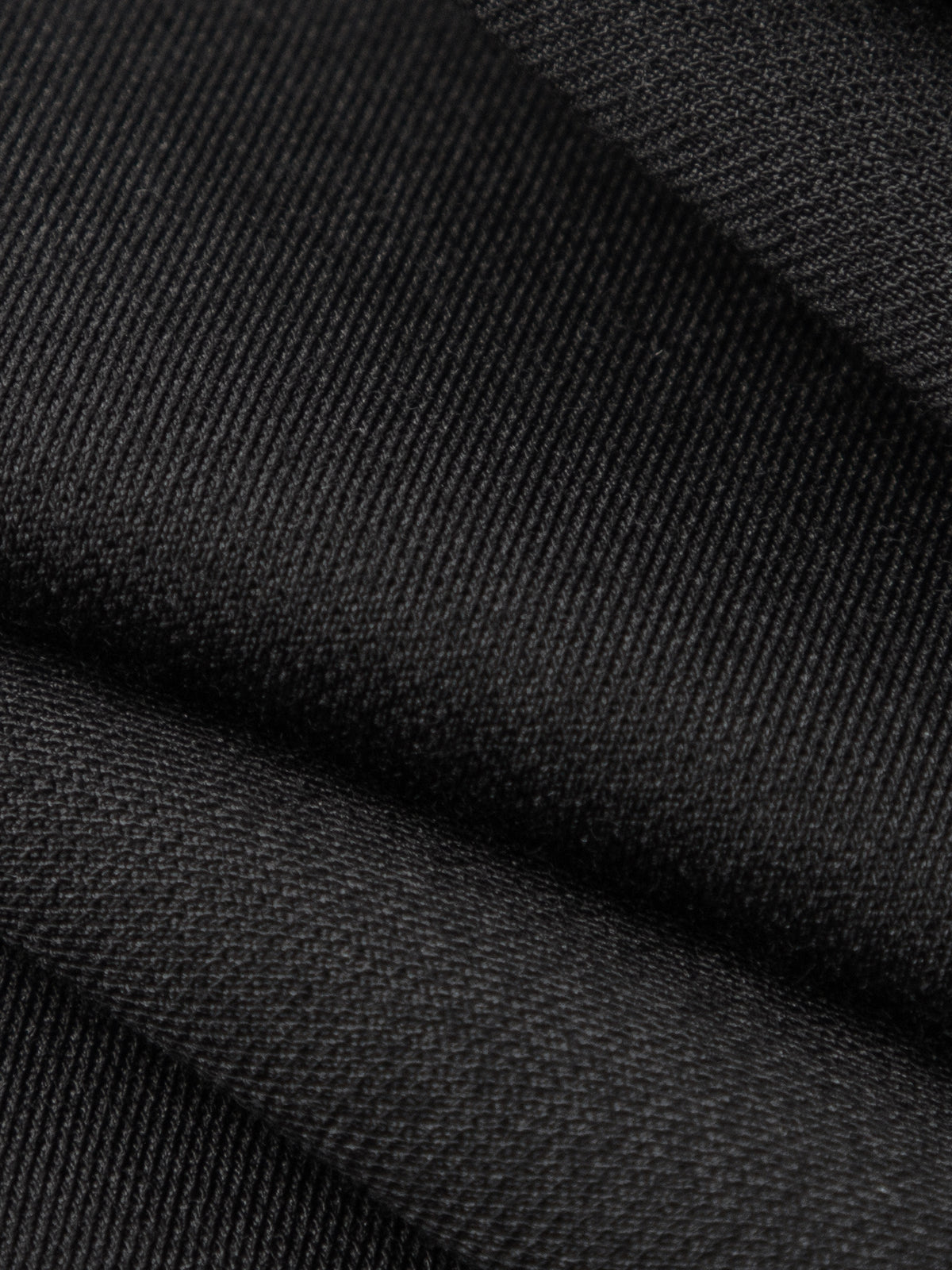 Slim black dress
