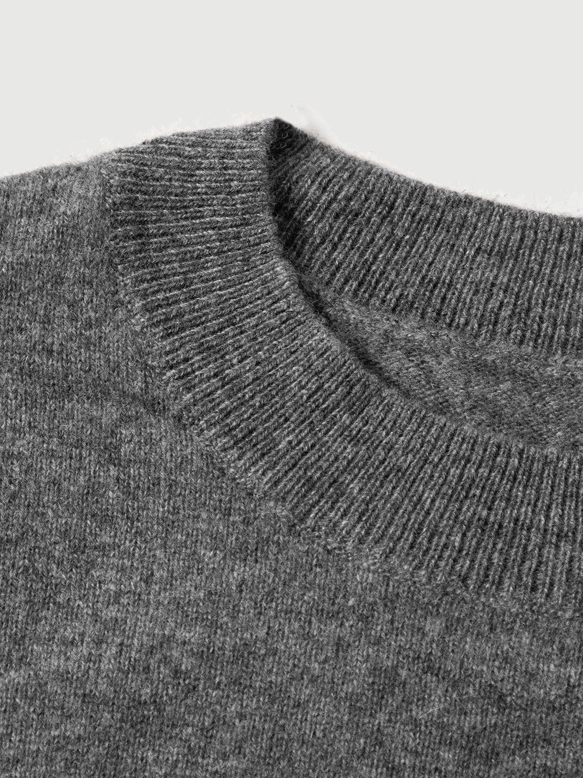 Gray Pure Cashmere Tank