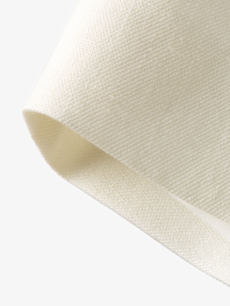 Women's Summer Off-White Notch Lapel Stable Short Sleeves Short Blazer