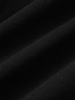 Women's Black Wide Leg Lyocell Dress