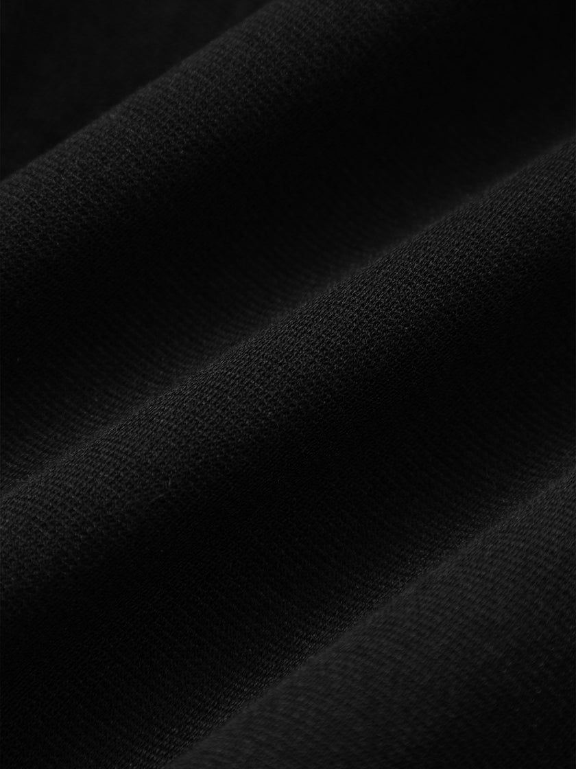 Women's Black Wide Leg Lyocell Dress