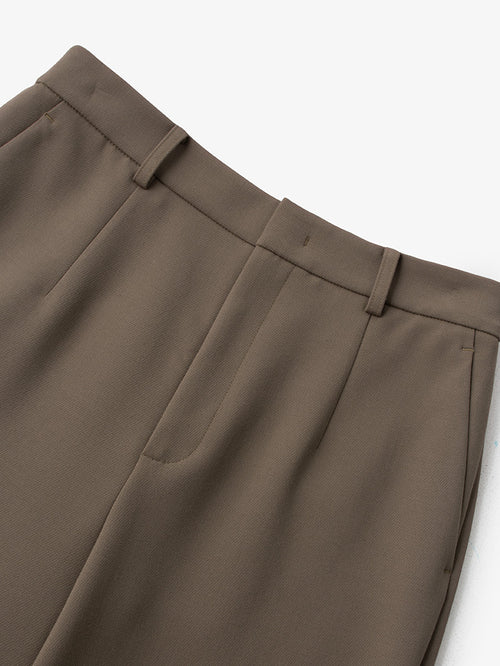 Load image 1 in gallery view. Women's Brown Straight Fit Trousers