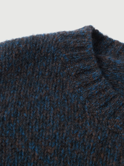 Charger l'image 1 dans la galerie. Crewneck Drop-Shoulder Silk-Cashmere Sweater