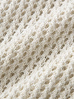 Linen Open-Knit Vest