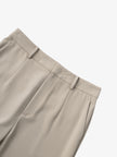 Women's Light Khaki Slim Fit Suit Pants