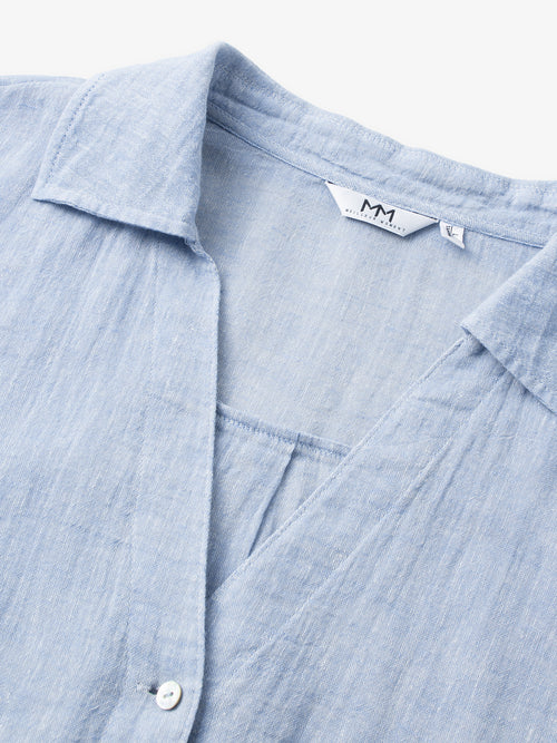 Charger l'image 1 dans la galerie. Cotton V Collar Shirt