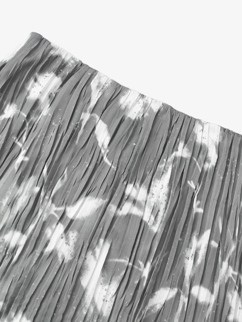 Gradient  Midi Skirt