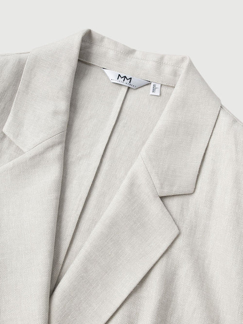Load image 1 in gallery view. Linen blazer