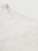 Women's White Casual  Round Neck Cashmere Sweater