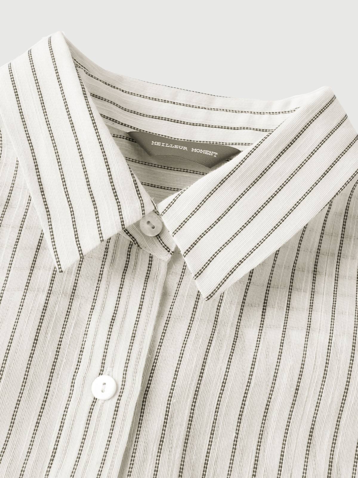 Chemise rayée en coton