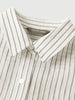 Chemise rayée en coton