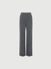 Pantalon élastique large gris fumé