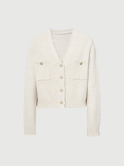 Load image 1 in gallery view. Casual linen knit sweater