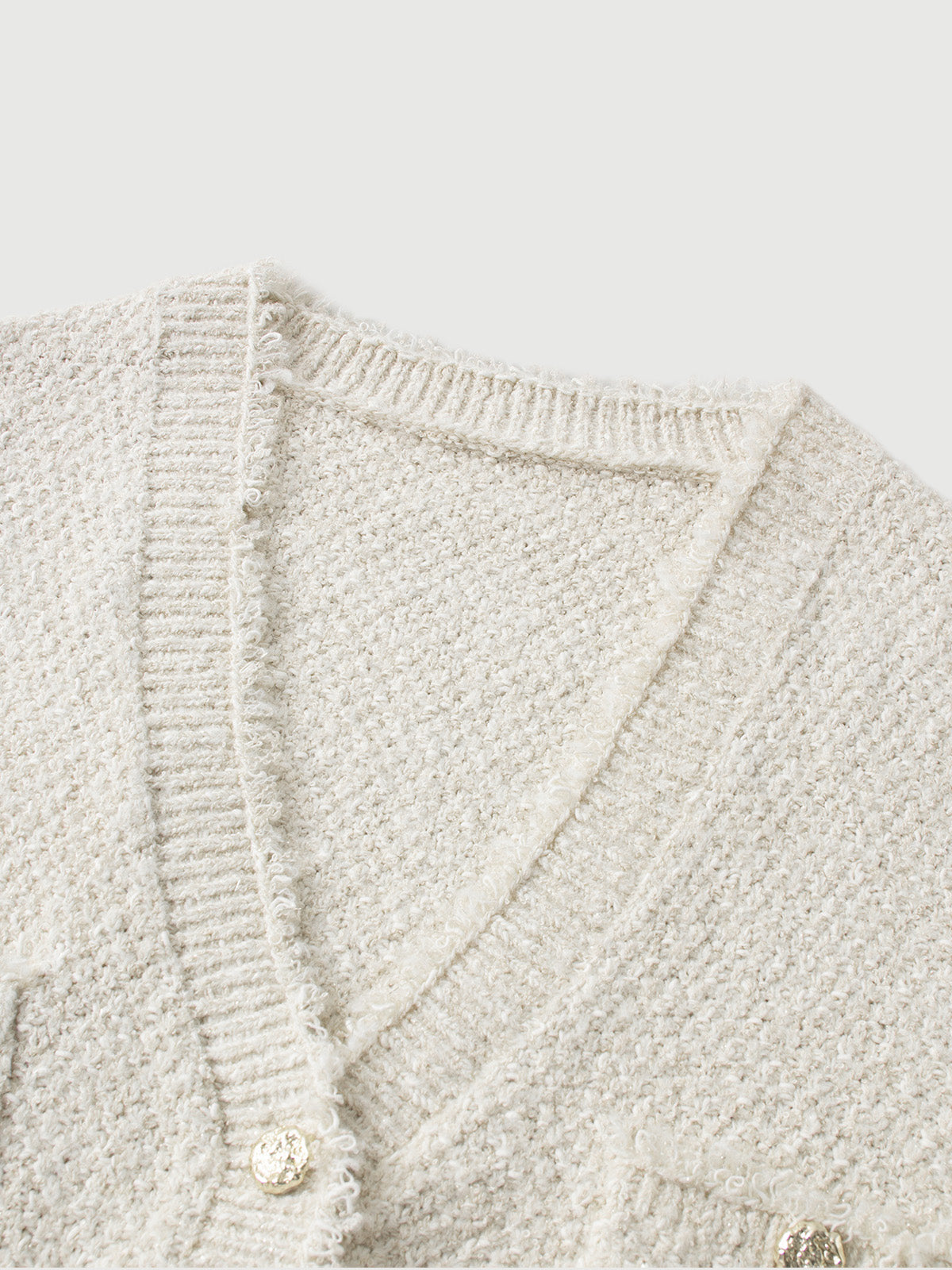 Casual linen knit sweater