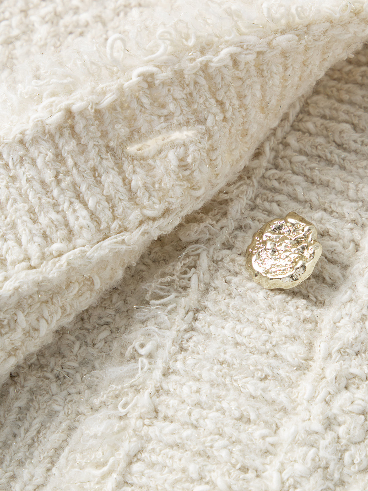 Casual linen knit sweater