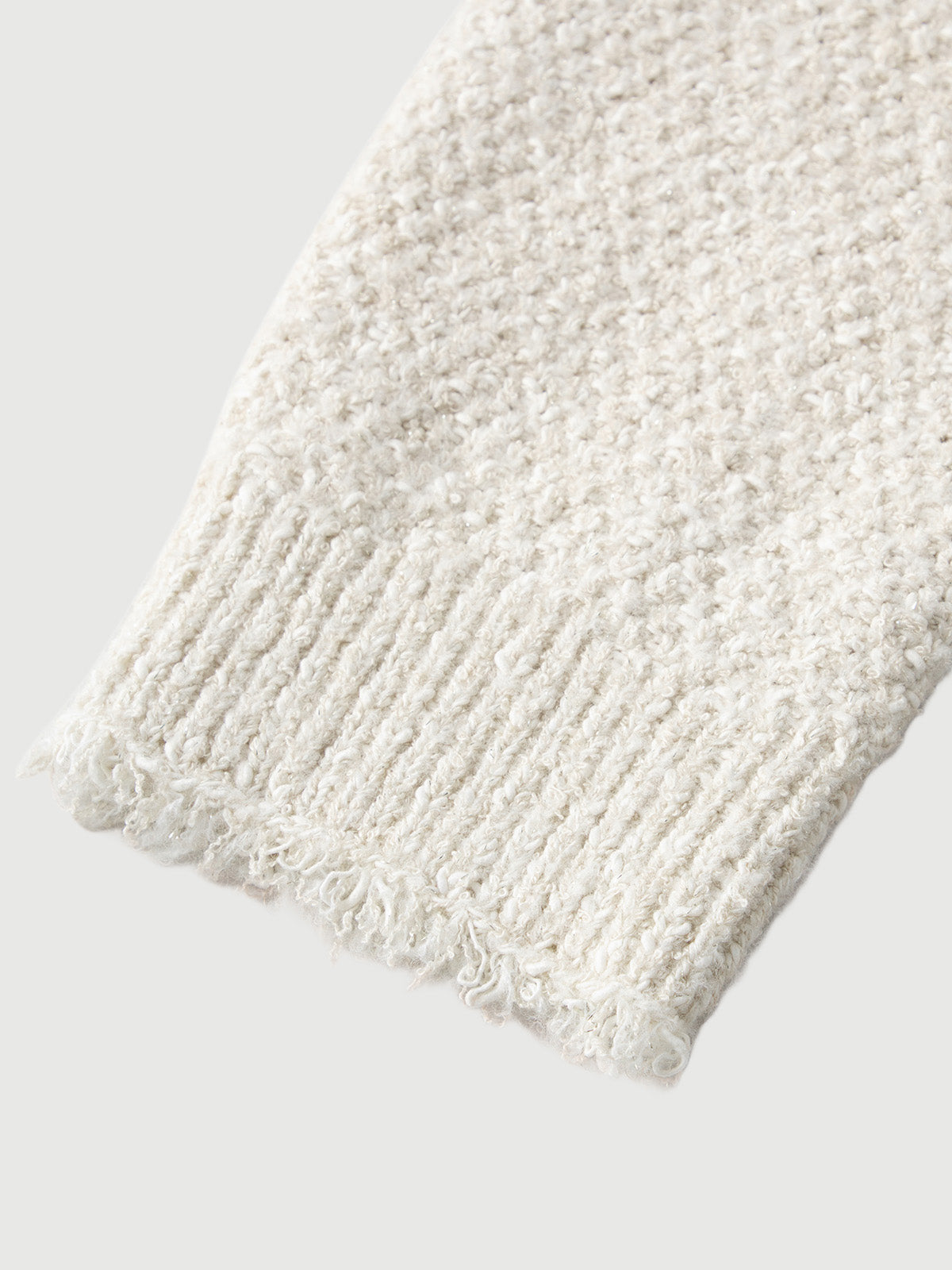 Casual linen knit sweater