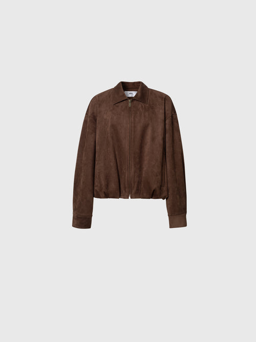 Carica immagine 1 in visualizzazione galleria. Soft Faux Suede Harrington Jacket