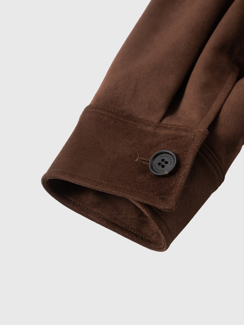 Carica immagine 1 in visualizzazione galleria. Soft Faux Suede Harrington Jacket
