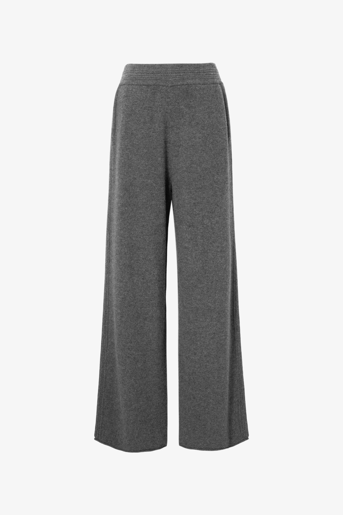 Cashmere Wide-Leg Knit Pants
