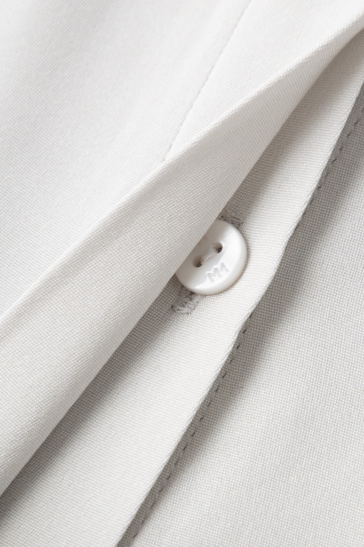 Relaxed-Fit Structured Shoulder Lapel Three-Quarter Sleeve Shirt
