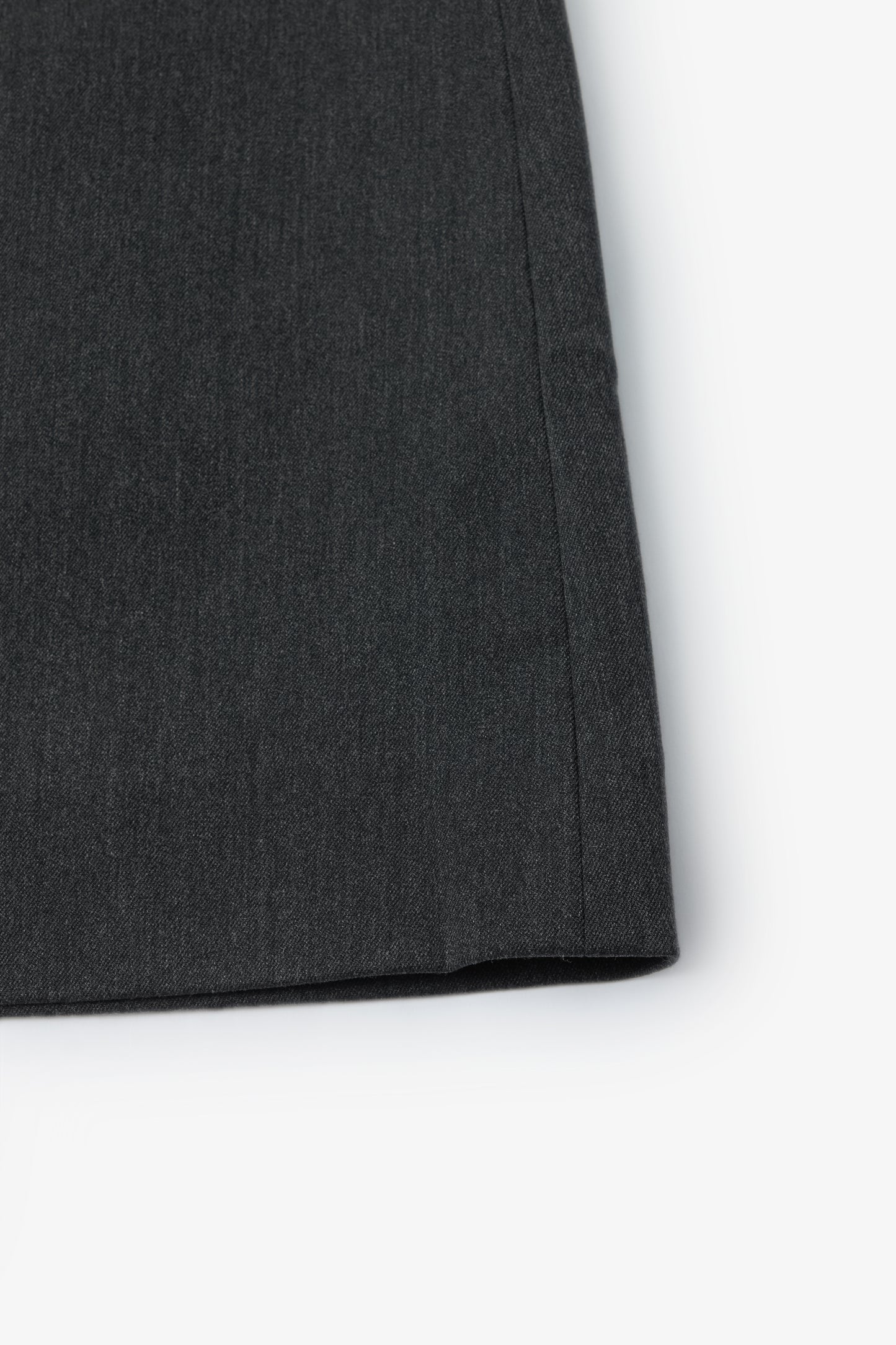 Tailored Belted A-Line Mini Skirt
