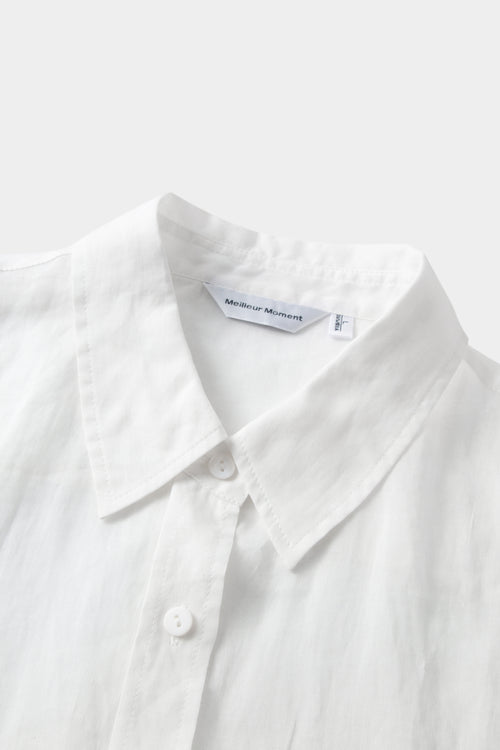 Load image 1 in gallery view. Classic Ramie Button-Down Shirt
