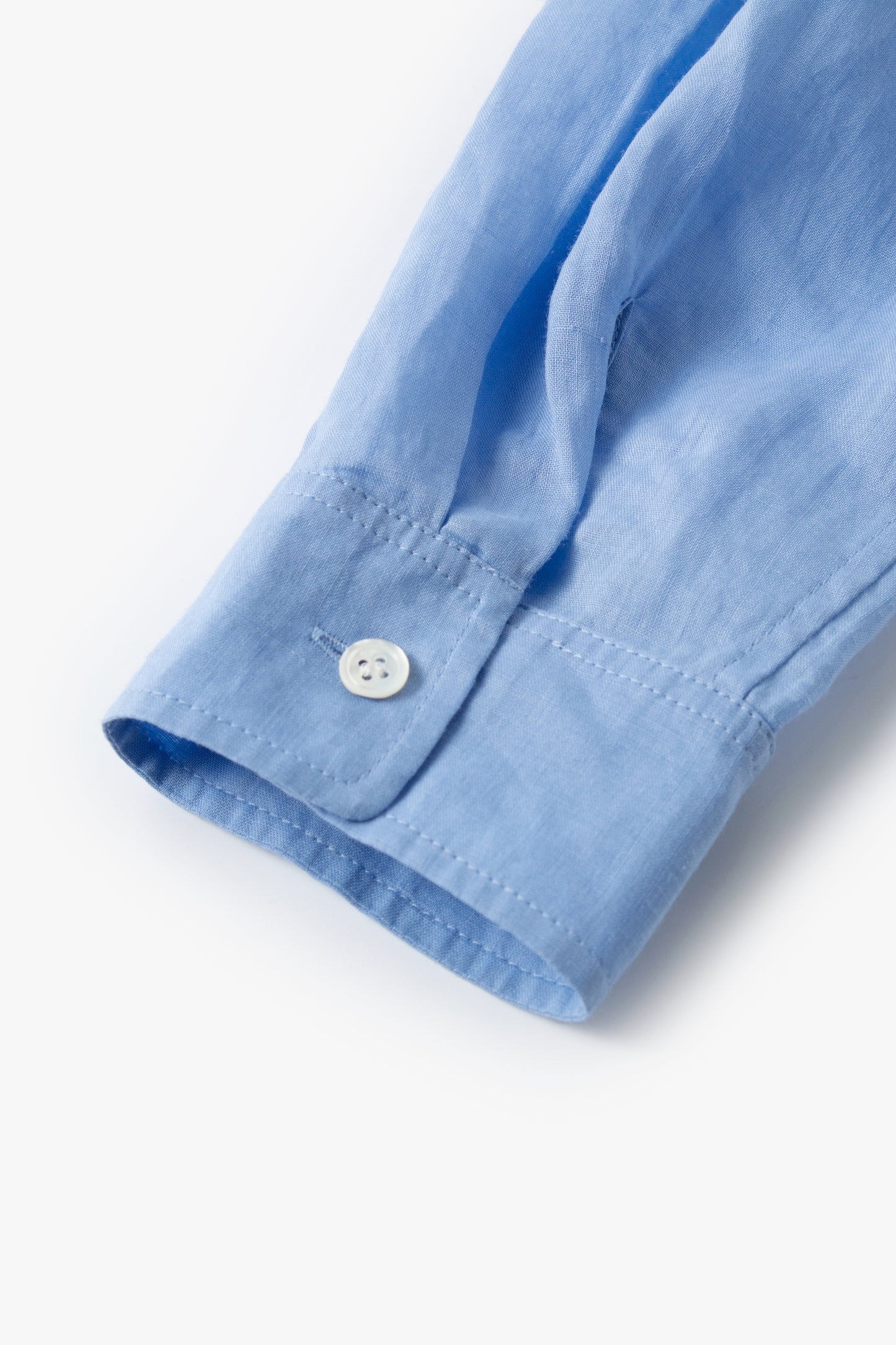Lightweight Ramie Button-Up Shirt