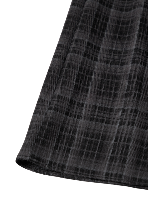 Charger l'image 1 dans la galerie. Plaid Pleated Midi Skirt