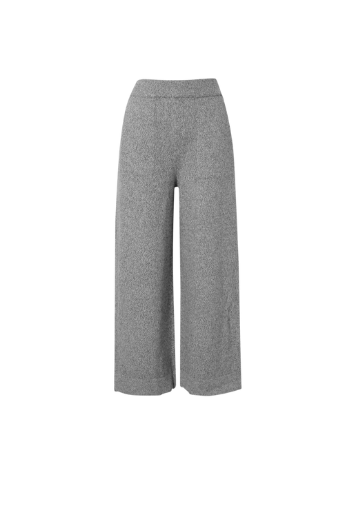 Cargar la imagen 1 en la vista de la galería. Cashmere Straight-Leg Knit Pants