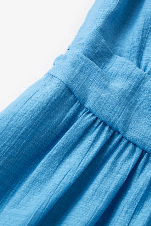 Carica immagine 1 in visualizzazione galleria. Waist-Cinching Spaghetti-Strap Maxi Dress
