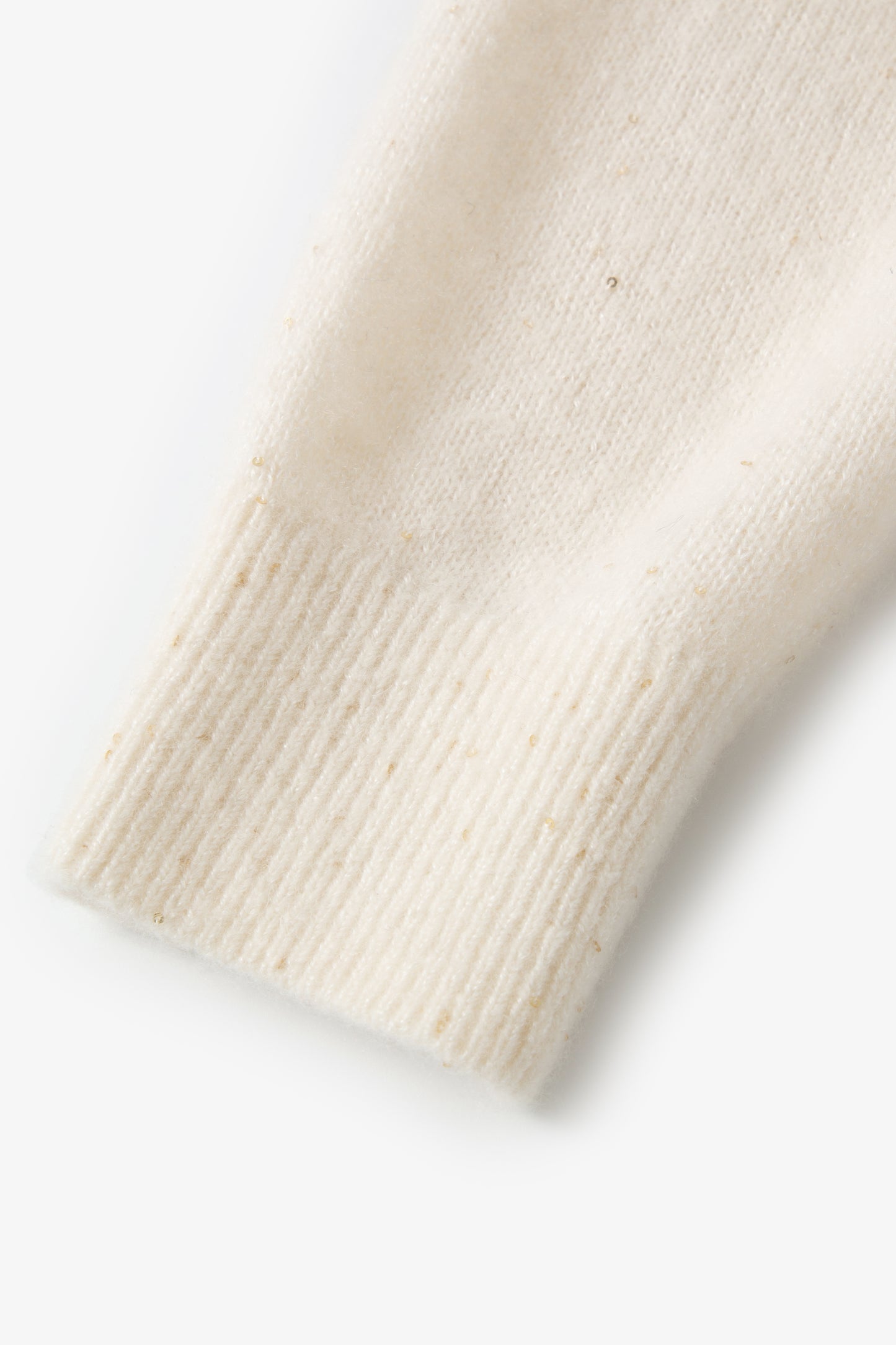 Sequin Cashmere-Silk Knit Cardigan