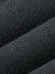 Short tweed jacket, gray, round neck, long sleeves