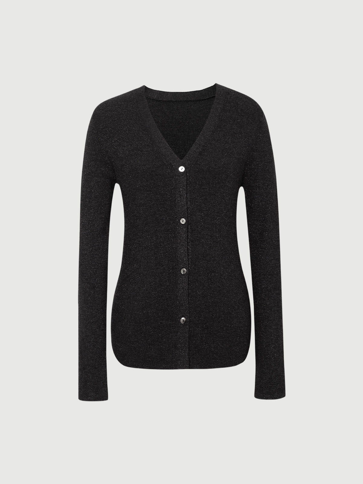 Black wool sweater