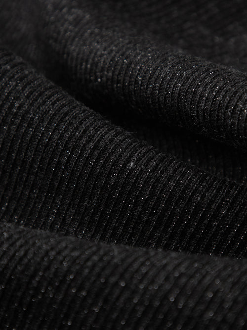 Load image 1 in gallery view. Black wool sweater