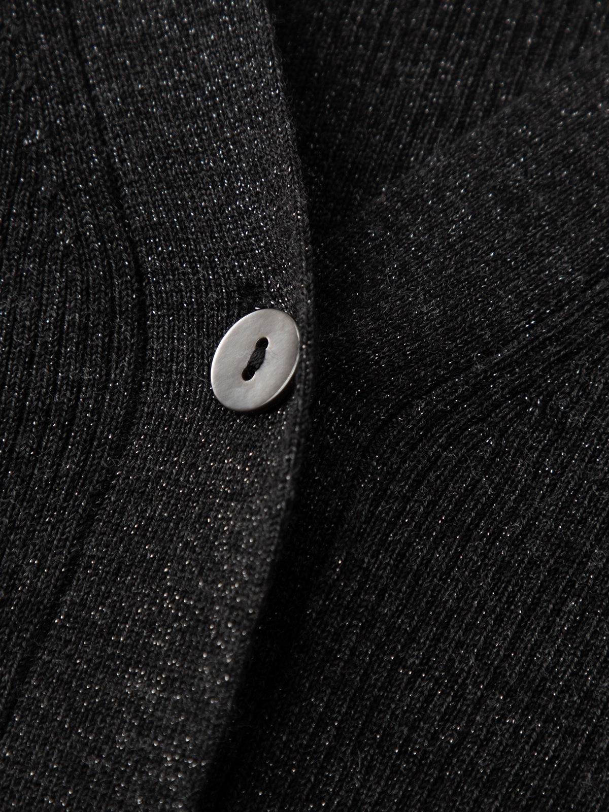 Black wool sweater