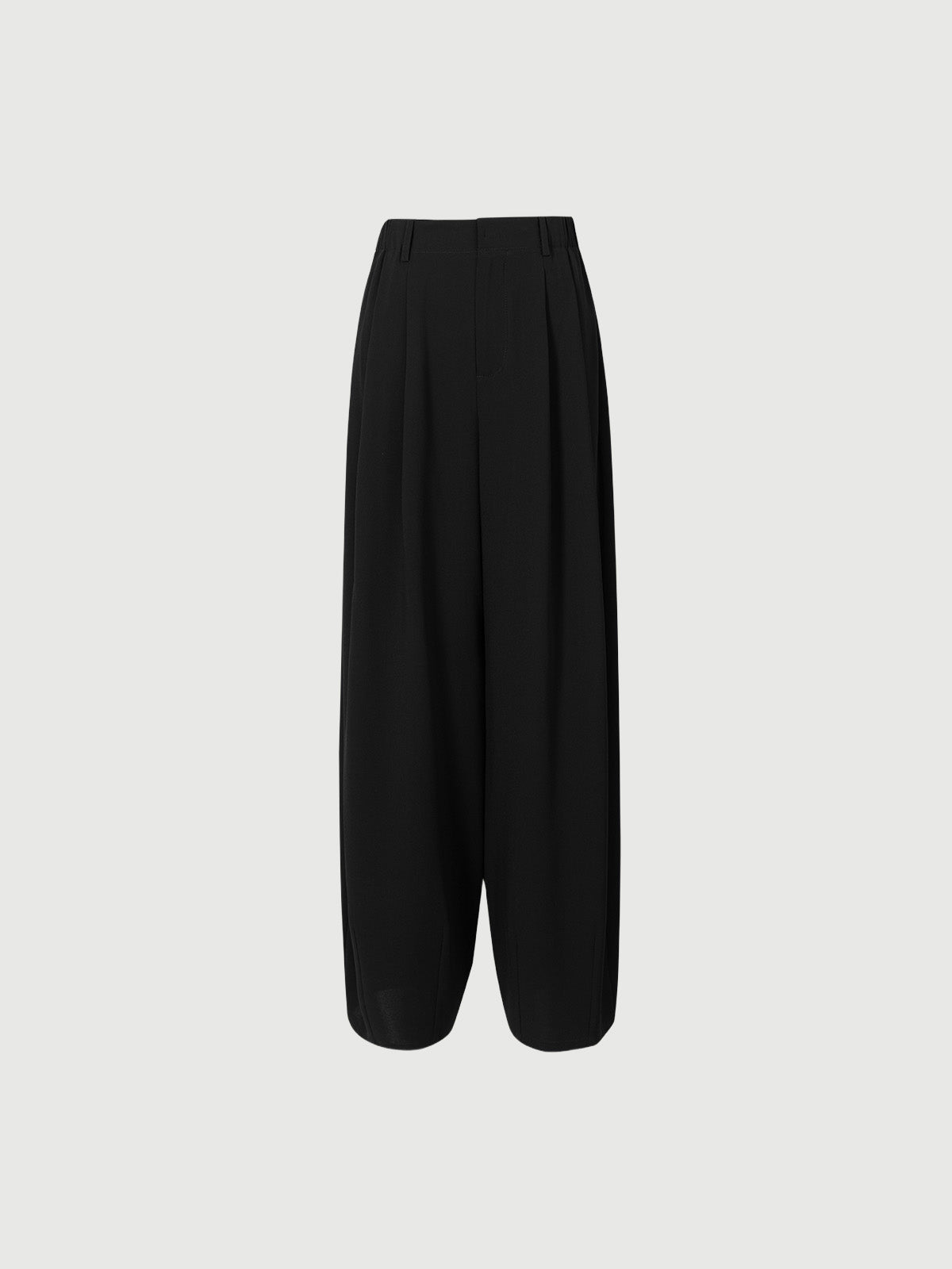 Smooth casual black pants