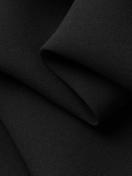 Load image 1 in gallery view. Smooth casual black pants